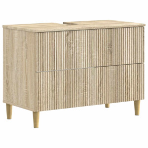 vidaXL Badkamer wastafelkast ARNHEM Sonoma Eiken 82 x 41 x 59 cm