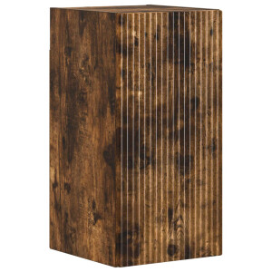 vidaXL Badkamer wandkast ARNHEM Gerookt eiken 30 x 31 x 59 cm