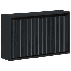 vidaXL Wandgemonteerde Schoenkast ARNHEM 71 x 17 x 43 cm Bewerkt hout