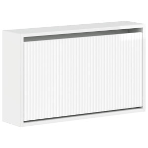 vidaXL Wandgemonteerde Schoenkast ARNHEM 71 x 17 x 43 cm Bewerkt hout