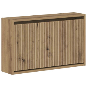 vidaXL Wandgemonteerde Schoenkast ARNHEM 71 x 17 x 43 cm Bewerkt hout