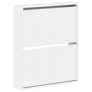 vidaXL Wandgemonteerde Schoenkast ARNHEM 71 x 17 x 86 cm Bewerkt hout