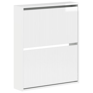 vidaXL Wandgemonteerde Schoenkast ARNHEM 71 x 17 x 86 cm Bewerkt hout