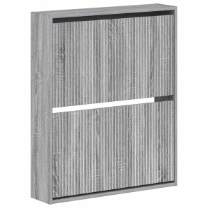 vidaXL Wandgemonteerde Schoenkast ARNHEM 71 x 17 x 86 cm Bewerkt hout