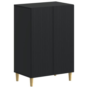 vidaXL Schoenenkast ARNHEM 59,5 x 39,5 x 90 cm Bewerkt hout Zwart