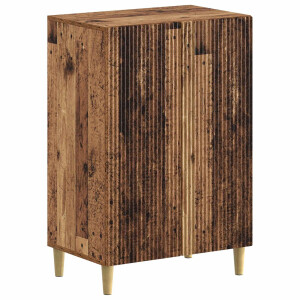 vidaXL Schoenenkast ARNHEM 59,5 x 39,5 x 90 cm Bewerkt hout Oud hout