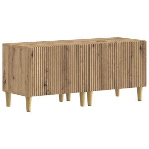 vidaXL Tv-meubel Artisanaal eiken Bewerkt hout