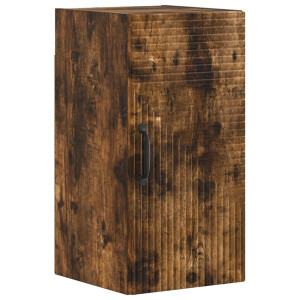 vidaXL Badkamer wandkast HAARLEM Gerookt eiken 30 x 31 x 59 cm