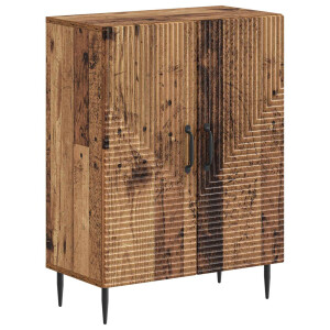 vidaXL Badkamer Opbergkast HAARLEM Oud hout 59,5 x 31 x 80 cm