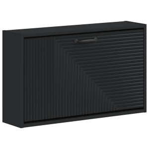 vidaXL Wandgemonteerde Schoenkast HAARLEM 71 x 17 x 43 cm Bewerkt hout