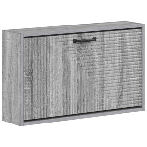 vidaXL Wandgemonteerde Schoenkast HAARLEM 71 x 17 x 43 cm Bewerkt hout