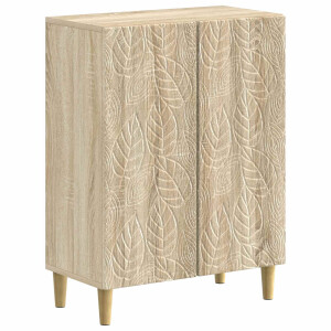 vidaXL Badkamer Opbergkast DELFT Sonoma Eiken 59,5 x 31 x 80 cm