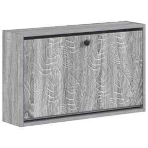 vidaXL Wandgemonteerde Schoenkast DELFT 71 x 17 x 43 cm Bewerkt hout