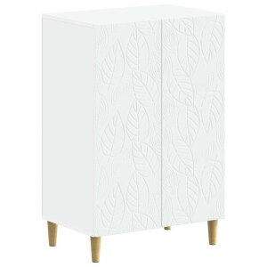 vidaXL Schoenenkast DELFT 59,5 x 39,5 x 90 cm Bewerkt hout Wit