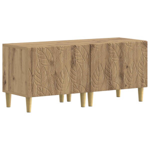 vidaXL Tv-meubel Artisanaal eiken Bewerkt hout