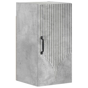 vidaXL Badkamer wandkast HOORN Betongrijs 30 x 31 x 59 cm Bewerkt hout