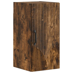 vidaXL Badkamer wandkast HOORN Gerookt eiken 30 x 31 x 59 cm