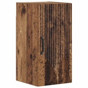 vidaXL Badkamer wandkast HOORN Oud hout 30 x 31 x 59 cm Bewerkt hout