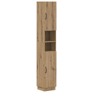 vidaXL Badkamerkast met Open Plank HOORN Artisanaal eiken