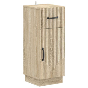 vidaXL Badkamer Opbergkast HOORN Sonoma Eiken 30 x 31 x 77 cm