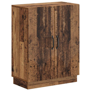 vidaXL Badkamer Opbergkast HOORN Oud hout 59,5 x 31 x 77 cm