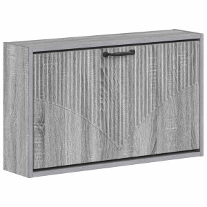 vidaXL Wandgemonteerde Schoenkast HOORN 71 x 17 x 43 cm Bewerkt hout