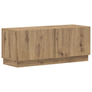vidaXL Tv-meubel Artisanaal eiken Bewerkt hout