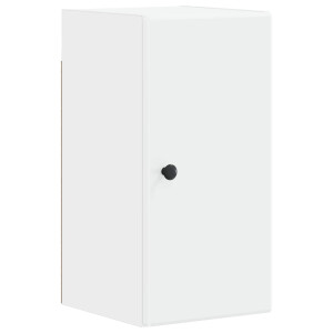 vidaXL Badkamer wandkast BREDA Wit 30 x 31 x 59 cm Bewerkt hout