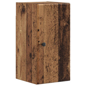 vidaXL Badkamer wandkast BREDA Oud hout 30 x 31 x 59 cm Bewerkt hout
