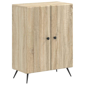vidaXL Badkamer Opbergkast BREDA Sonoma Eiken 59,5 x 31 x 80 cm