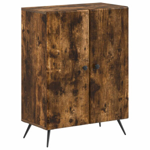 vidaXL Badkamer Opbergkast BREDA Gerookt eiken 59,5 x 31 x 80 cm