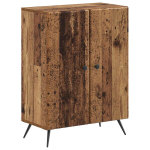 vidaXL Badkamer Opbergkast BREDA Oud hout 59,5 x 31 x 80 cm