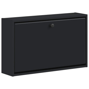 vidaXL Wandgemonteerde Schoenkast BREDA 71 x 17 x 43 cm Bewerkt hout