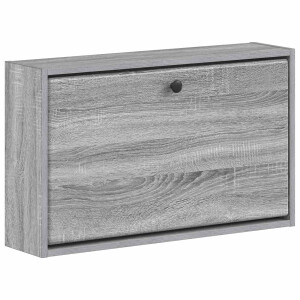 vidaXL Wandgemonteerde Schoenkast BREDA 71 x 17 x 43 cm Bewerkt hout