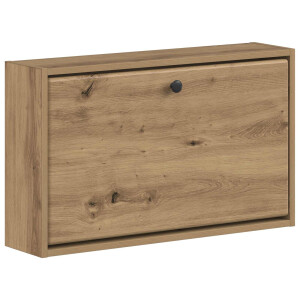 vidaXL Wandgemonteerde Schoenkast BREDA 71 x 17 x 43 cm Bewerkt hout