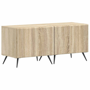 vidaXL Tv-meubel Sonoma Eiken Bewerkt hout