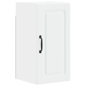 vidaXL Badkamer wandkast UTRECHT Wit 30 x 31 x 59 cm Bewerkt hout