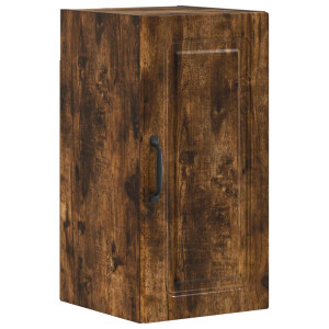 vidaXL Badkamer wandkast UTRECHT Gerookt eiken 30 x 31 x 59 cm