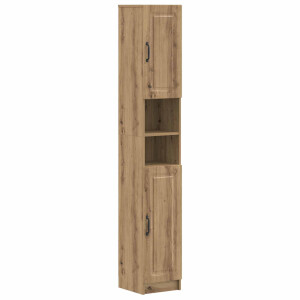 vidaXL Badkamerkast met Open Plank UTRECHT Artisanaal eiken