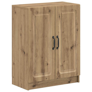 vidaXL Badkamer Opbergkast UTRECHT Artisanaal eiken 59,5 x 31 x 77 cm