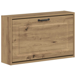 vidaXL Wandgemonteerde Schoenkast UTRECHT 71 x 17 x 43 cm Bewerkt hout