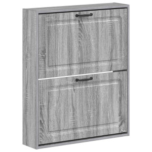 vidaXL Wandgemonteerde Schoenkast UTRECHT 71 x 17 x 86 cm Bewerkt hout
