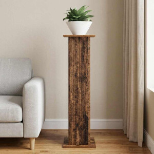 vidaXL Plantenstandaard Oud hout 30,5 x 30 x 100,5 cm Bewerkt hout