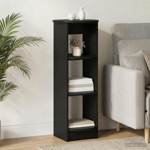 vidaXL Bijzetkast Zwart 40 x 40 x 100 cm Geconstrueerd hout