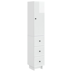 vidaXL Kastenset 2 pcs 33 x 34,5 x 90 cm Bewerkt hout