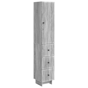vidaXL Kastenset 2 pcs 33 x 34,5 x 90 cm Bewerkt hout