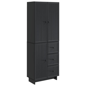 vidaXL Kastenset 2 pcs 66 x 34,5 x 90 cm Bewerkt hout