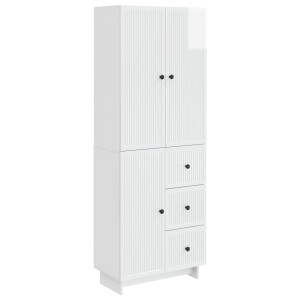 vidaXL Kastenset 2 pcs 66 x 34,5 x 90 cm Bewerkt hout