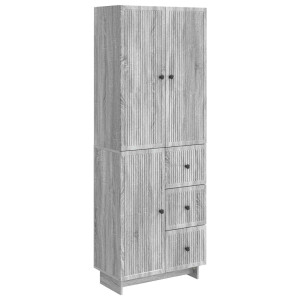 vidaXL Kastenset 2 pcs 66 x 34,5 x 90 cm Bewerkt hout
