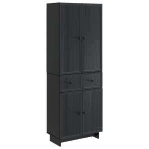 vidaXL Kastenset 2 pcs 66 x 34,5 x 90 cm Bewerkt hout